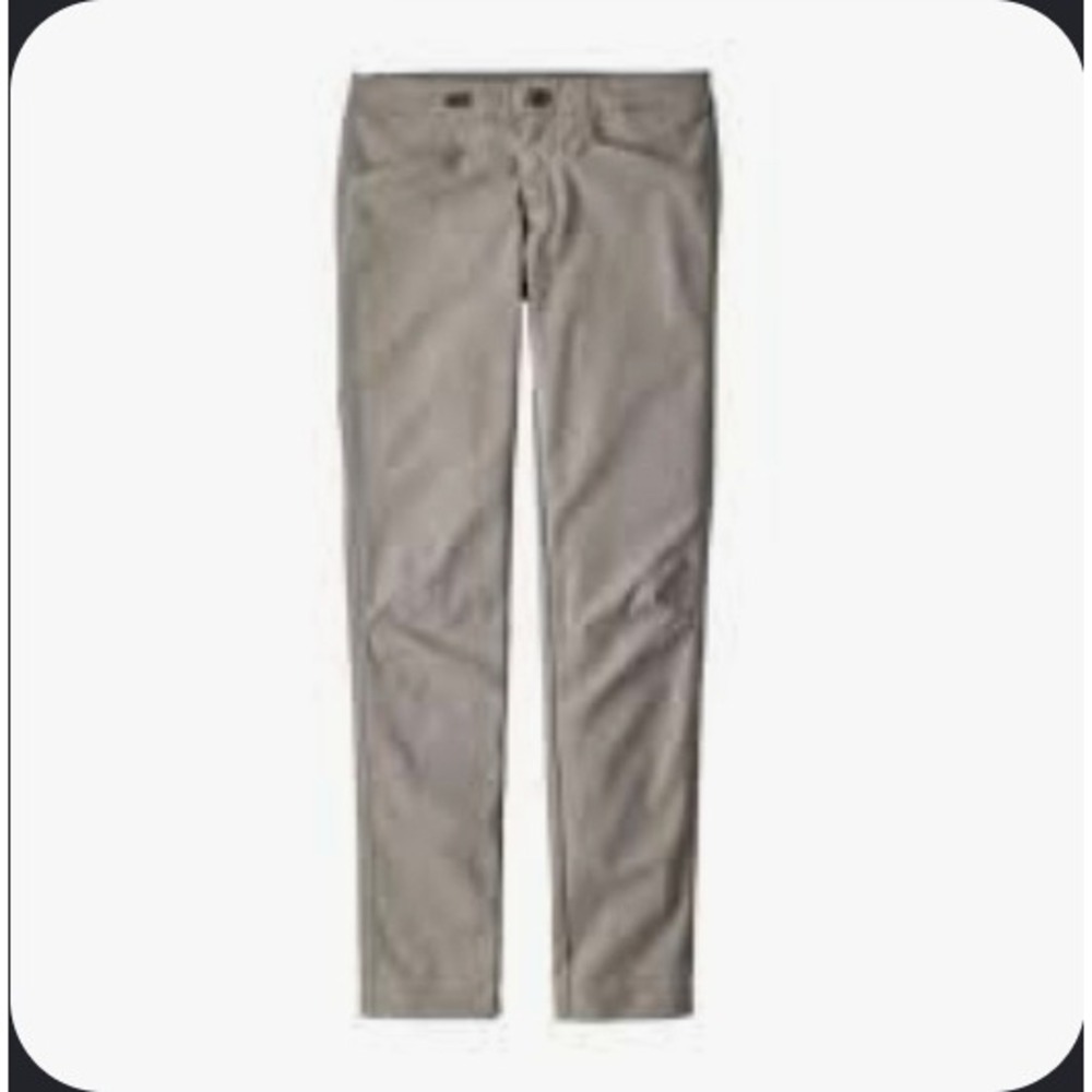 Patagonia Gray Escala Pants Size 6 Outdoor Utility Hiking Straight Rock Climbing